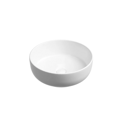Накладная раковина Ceramica Nova Taycan CN12003, 37х37 глянцевая белая, цвет белый