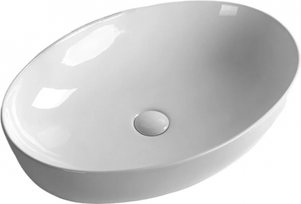 Накладная раковина Cerutti Spa CR8023, 61, белая, цвет белый
