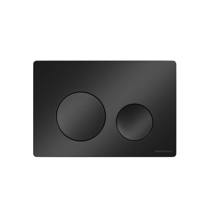 Кнопка смыва Ceramica Nova Balance Circle CN12-001MB матовый черный механическая,  в современном стиле