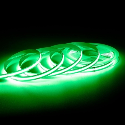 Светодиодная лента Apeyron 11W/m 352LED/m COB зеленый 5M 194ОО мощность 55 Вт