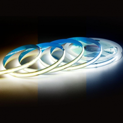 Светодиодная лента Apeyron 11W/m 504LED/m COB теплый/холодный белый 2M 219ОО мощность 22 Вт