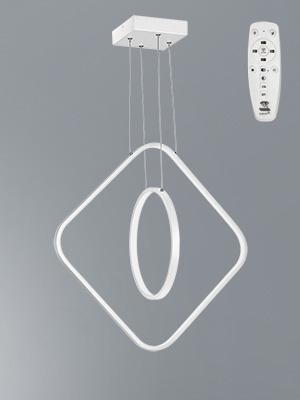 Люстра Vitaluce V2505DT-0/2S в стиле Хай-тек, цвет белый, мощность 70 Вт