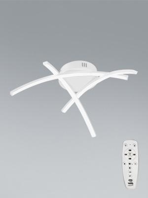 Люстра Vitaluce V2513DT-0/3PL в стиле Хай-тек, цвет белый, мощность 14 Вт