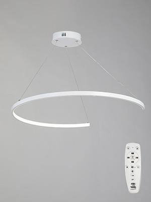 Люстра Vitaluce V2510DT-0/1S в стиле Хай-тек, цвет белый, мощность 44 Вт
