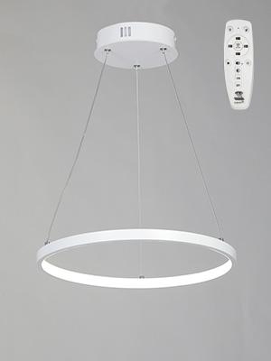 Люстра Vitaluce V2515DT-0/1S в стиле Хай-тек, цвет белый, мощность 31 Вт