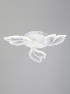 Люстра Vitaluce V2520-0/3PL в стиле Хай-тек, цвет белый, мощность 32 Вт