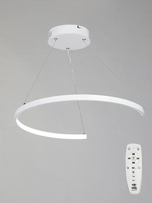 Люстра Vitaluce V2509DT-0/1S в стиле Хай-тек, цвет белый, мощность 29 Вт