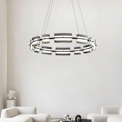 Люстра подвесная Alfa Light F3224-98 D1000*H100 LED60W в стиле модерн