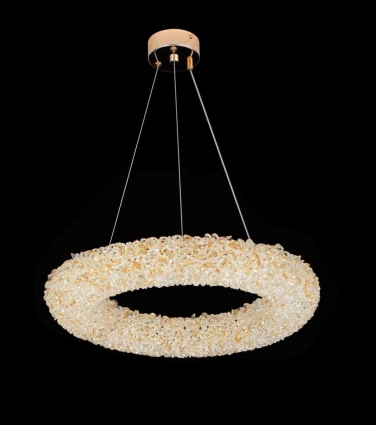Люстра подвесная Alfa Light F4024-43 500mm SDG LED мощность 65 Вт