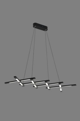 Люстра подвесная Alfa Light F3924-01 black 80W 120*37*H 120 в стиле модерн