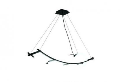 Люстра подвесная Alfa Light F3524-07 White+Black E27*4 мощность 160 Вт