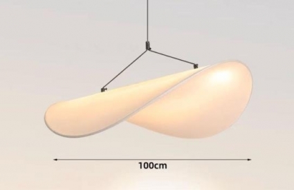 Люстра подвесная Alfa Light F3224-79 D1000 LED в стиле модерн, мощность 16 Вт