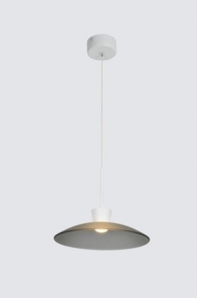 Люстра подвесная Alfa Light F3924-79 white+Gr ey glass 7.5 ?20.5*H 120 в стиле модерн