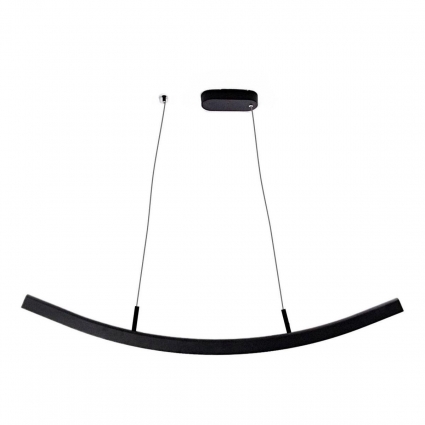 Подвесной светодиодный светильник Mizi`en Slim MZ31505-1500A-black в стиле Хай-тек, цвет черный