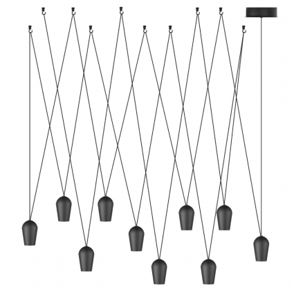 Подвесной светодиодный светильник Loft IT Blackout 10357/10 в стиле модерн, цвет черный