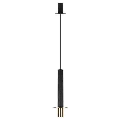 Подвесной светодиодный светильник Loft IT Lava 10361C в стиле модерн, цвет черный