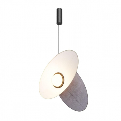 Подвесной светодиодный светильник Maytoni Modern Evolution MOD396PL-L10BL3K в современном стиле, цвет синий