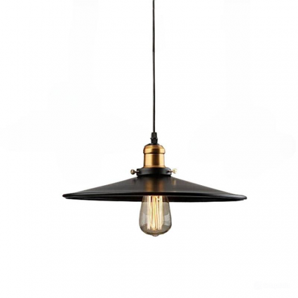 Подвесной светильник TopDecor Arni S1 12 в стиле кантри, цвет черный