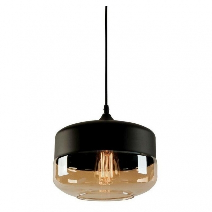 Подвесной светильник TopDecor Bergamo S3 12 20 в современном стиле, цвет черный