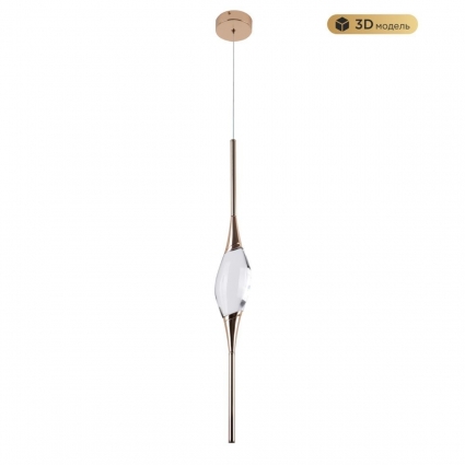 Подвесной светодиодный светильник Modelux Modestyle MS.88921.1 GD в стиле модерн, мощность 4 Вт