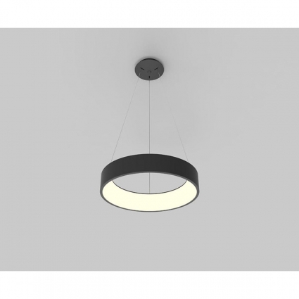 Подвесной светодиодный светильник Italline IT013-6026 black 3000K цвет черный, мощность 36 Вт