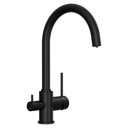 Смеситель для кухни Elghansa Kitchen Pure Water 56B5216-Black black однорычажный, черный