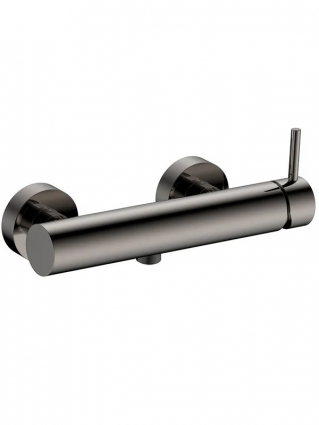 Смеситель для душа, метал Gun metal, AQUAme AQM6213GM Siena, однорычажный, серый