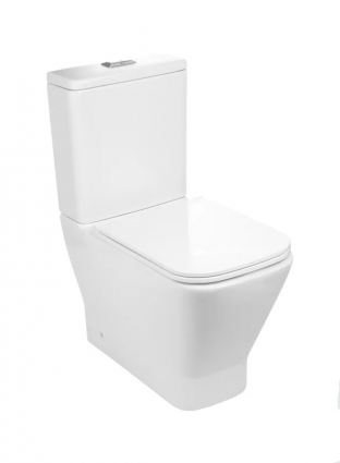 Унитаз-компакт напольный Weltwasser WW SK WW ROTBACH 011 GL-WT, с микролифтом, белый, 36.5x62 см