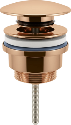Донный клапан для раковины Wellsee Drainage System 182142000 розовое золото