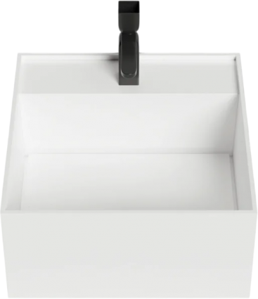Накладная раковина Salini Armonia Square Top 02 130522TM, белый