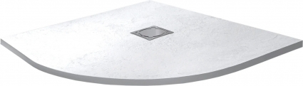 Поддон для душа RGW Stone Tray ST/R-0099W 90х90 четверть круга, низкий