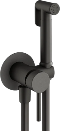 Гигиенический душ Plumberia Selection Ixo XO2000GR серый штанга 16.7 см, шланг пластиковый 125 см
