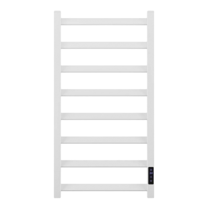 Полотенцесушитель электрический Point Атлант П8 PN18848W, 40x80 белый, лесенка