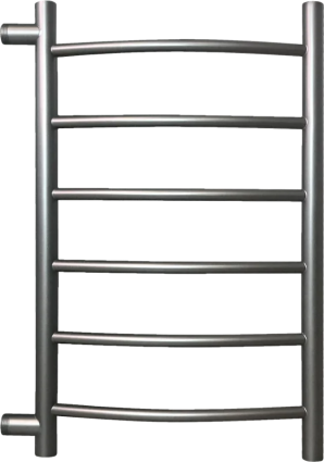 Полотенцесушитель водяной Indigo Arc LASW70-40GFM-б/п-60, graphite metallic, лесенка