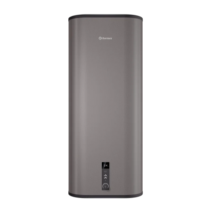 Накопительный водонагреватель Thermex Liga 151260 100 v pro сухой ТЭН, серый, с индикатором нагрева, с дисплеем