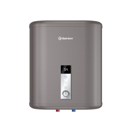 Накопительный водонагреватель Thermex Dogma 151267 30 V ТЭН, серый, с индикатором нагрева, с дисплеем