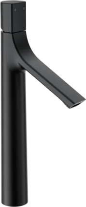 Смеситель для раковины Wonzon & Woghand WW-H1011-MB черный матовый однорычажный, длина излива 12.8 см