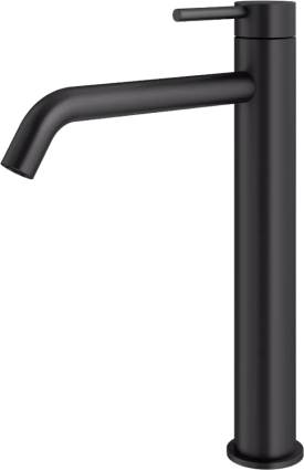 Смеситель для раковины Plumberia Selection Ixo XO0052NO матовый черный однорычажный, длина излива 19 см