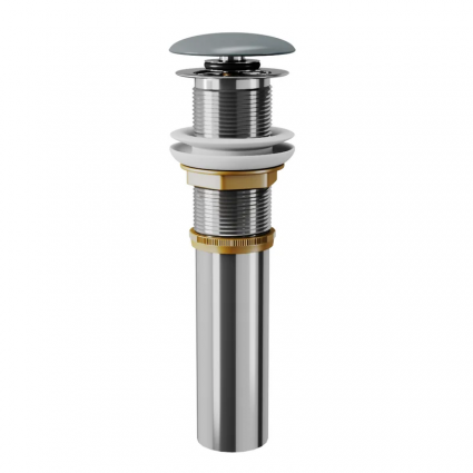 Донный клапан для раковины D&K DC9006 графит матовый