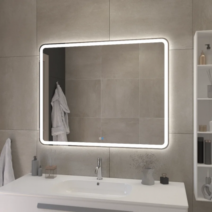 Зеркало Cezares Multicolore 100x80, с подсветкой