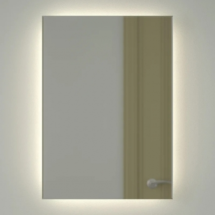 Зеркало Defesto Glow DF 2504 50х70 с LED-подсветкой, 4 500 K, без выключателя