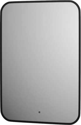 Зеркало Defesto Aura DF 2964R 50x70, с нейтральной подсветкой, инфракрасный выключатель, черное