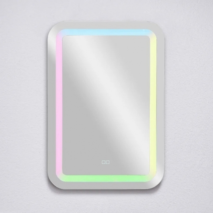 Зеркало Silver Mirrors Мальта RGB, 55х80 с подсветкой
