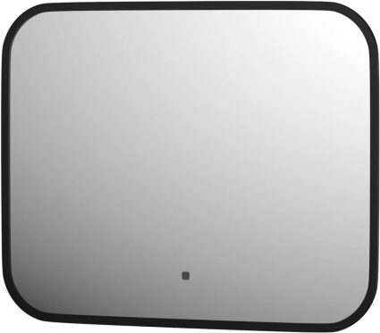 Зеркало Defesto Aura DF 2961RH 50x40, с нейтральной подсветкой, инфракрасный выключатель, черное