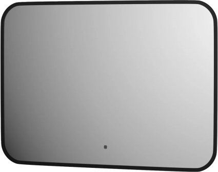 Зеркало Defesto Aura DF 2964RH 70x50, с нейтральной подсветкой, инфракрасный выключатель, черное