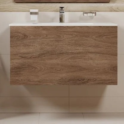 Тумба под раковину Allen Brau Glority 90 дуб антик подвесная, матовая
