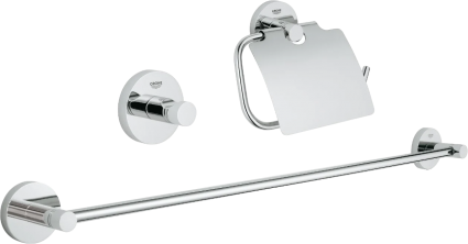 Набор Grohe Essentials 40775001, 3 предмета, хром, подвесная
