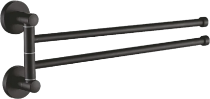Полотенцедержатель D-lin D253111 черный подвесной, поворотный