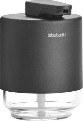 Дозатор Brabantia MindSet 303203 для жидкого мыла, графитовый, настольный