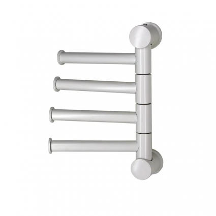 Полотенцедержатель Wasserkraft Kammel 1054W, white, подвесной, поворотный